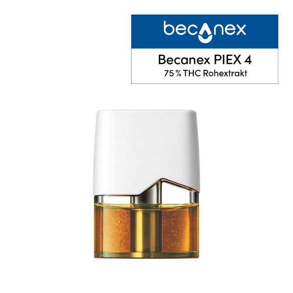 Becanex PIEX 4 75% THC Rohextrakt in Curaleaf Vape Kartusche 1 ml