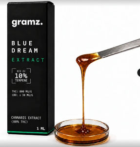 gramz. Blue Dream Extract Vape (1 ml Kartusche)